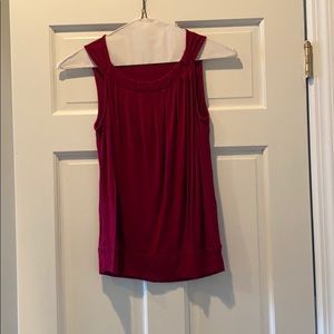 NY&C purple tank top blouse - size M